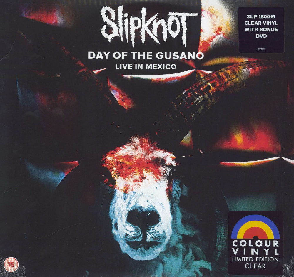 Slipknot Day Of The Gusano - Sealed UK 3-LP vinyl record set (Triple LP Album) 0881438