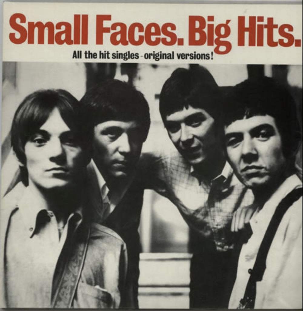 Small Faces Big Hits - gatefold UK vinyl LP album (LP record) V2166