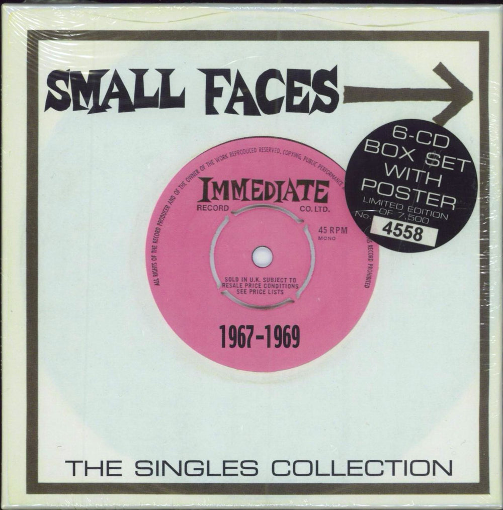 Small Faces The Singles Collection - Sealed + Numbered Box UK CD Single Box Set ESBCD725