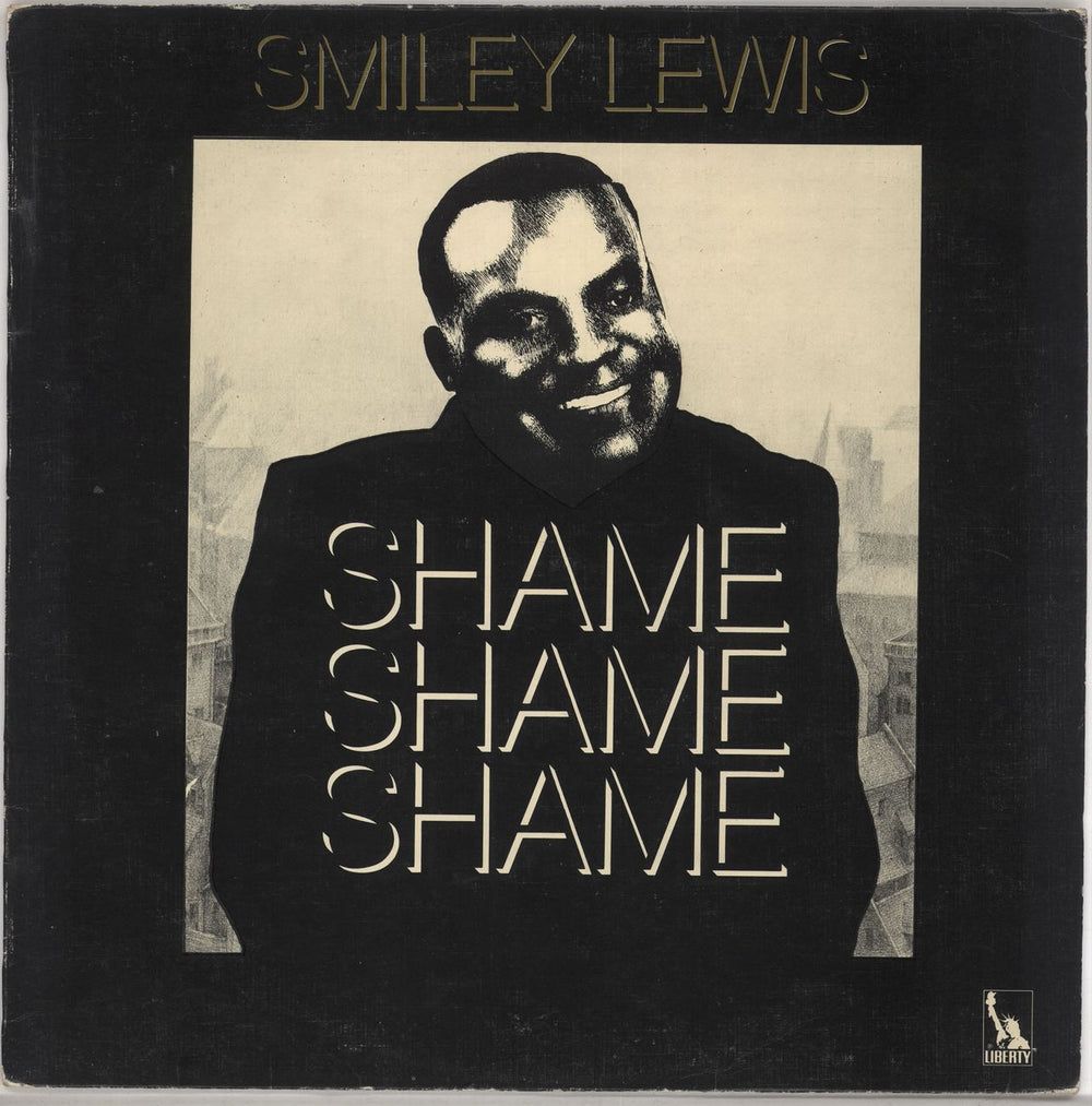 Smiley Lewis Shame Shame Shame - EX UK vinyl LP album (LP record) LBS83308