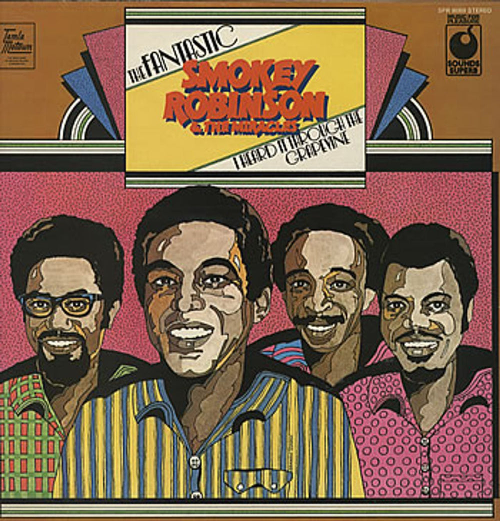 Smokey Robinson & The Miracles The Fantastic Smokey Robinson & The Miracles UK vinyl LP album (LP record) SPR90009