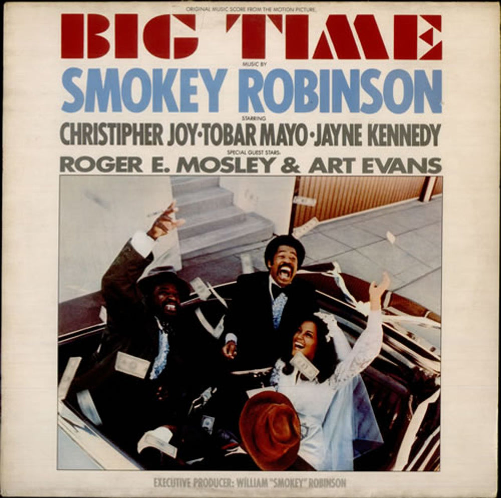 Smokey Robinson Big Take UK vinyl LP album (LP record) STML12068