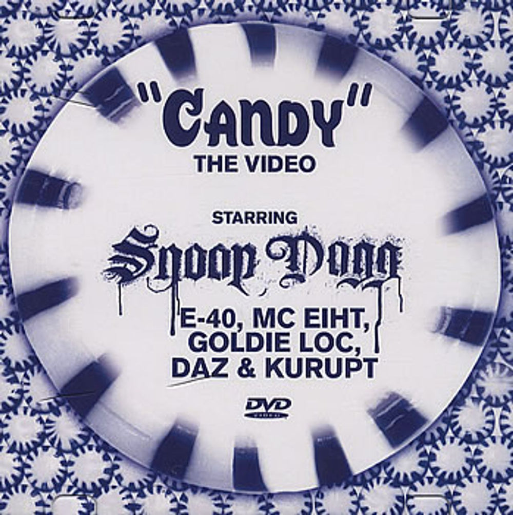 Snoop Doggy Dogg Candy - The Video US Promo promo DVD-R DVD-R ACETATE