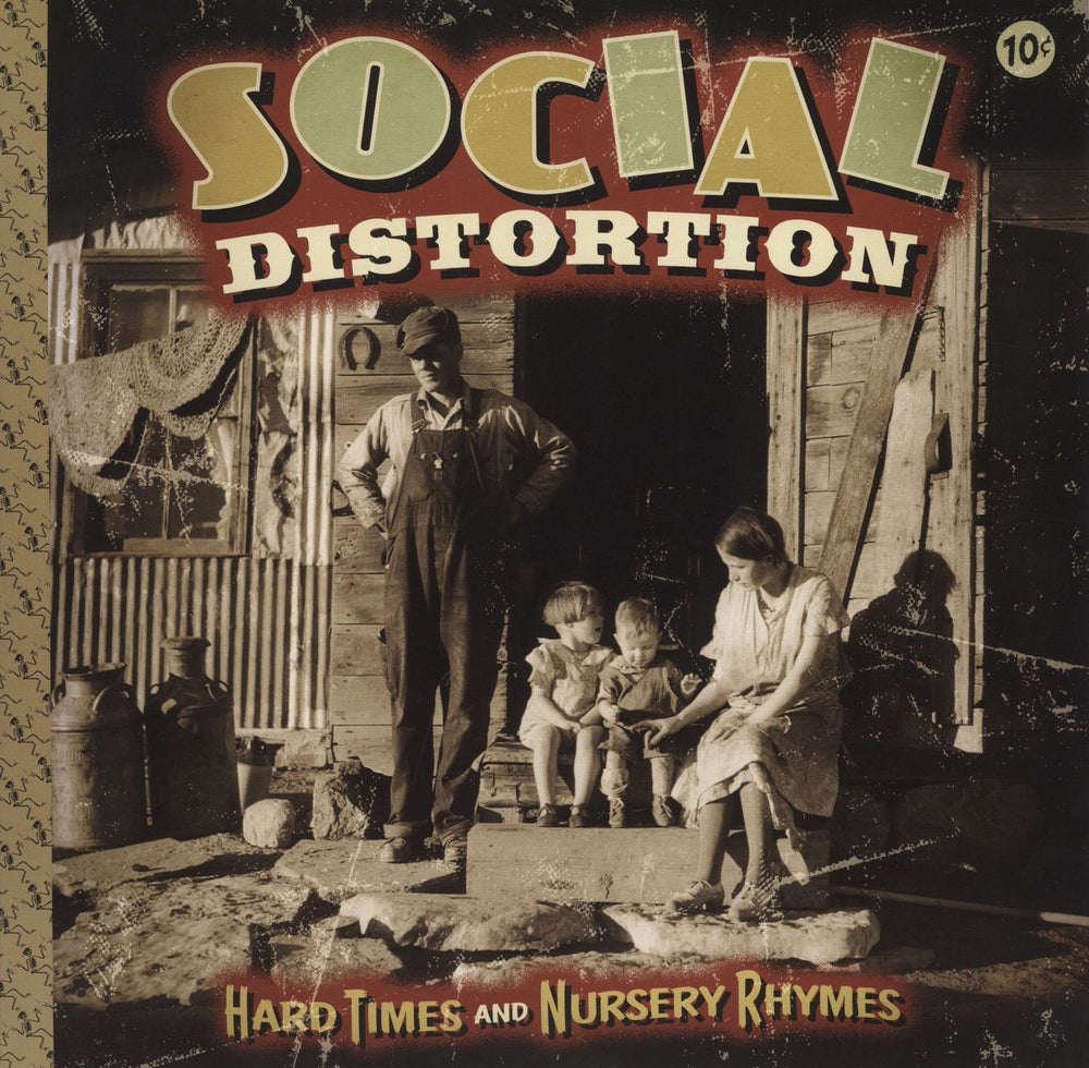 Social Distortion Hard Times And Nursery Rhymes US 2-LP vinyl record set (Double LP Album) 87119-1