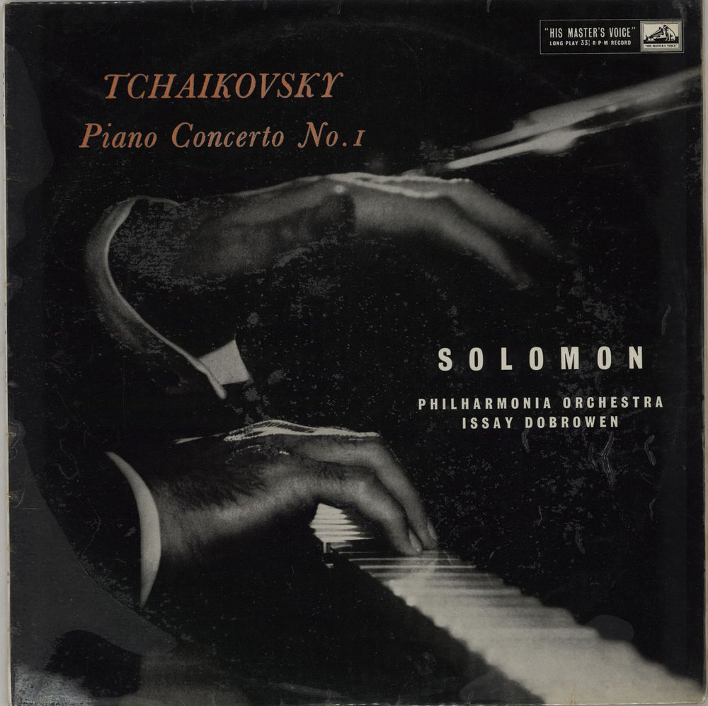 Solomon Tchaikovsky: Piano Concerto No. 1 - 2nd UK vinyl LP album (LP record) CLP1001