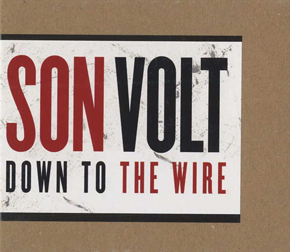 Son Volt Down To The Wire US Promo CD single (CD5 / 5") 116132742PS101