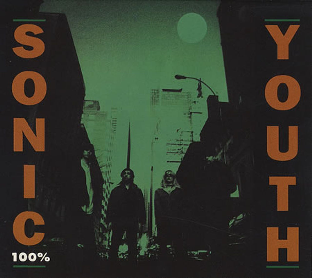 Sonic Youth 100% - One Hundred Per Cent UK CD single (CD5 / 5") DGCTD11