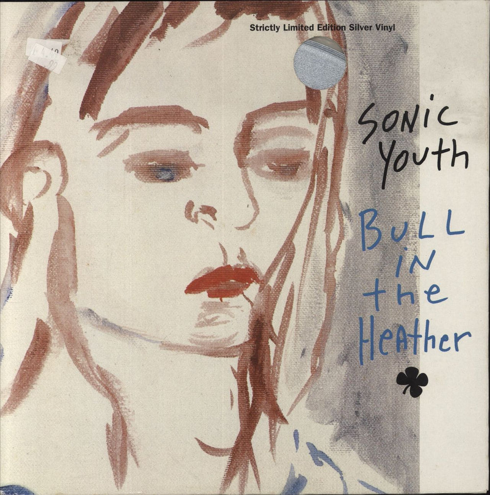 Sonic Youth Bull In The Heather - Silver Vinyl - EX UK 10" vinyl single (10 inch record) GFSV72