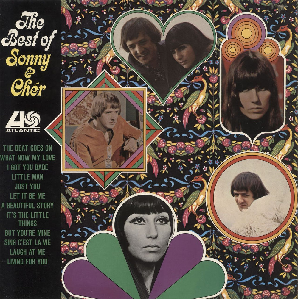 Sonny & Cher The Best Of Sonny & Cher - 2nd UK vinyl LP album (LP record) K40012