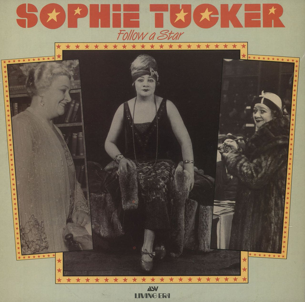 Sophie Tucker Follow A Star UK vinyl LP album (LP record) AJA5046