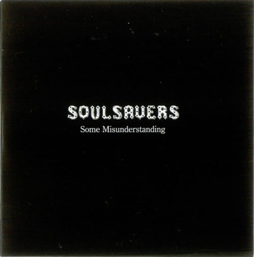 Soulsavers Some Misunderstanding UK Promo CD single (CD5 / 5") COOPR183