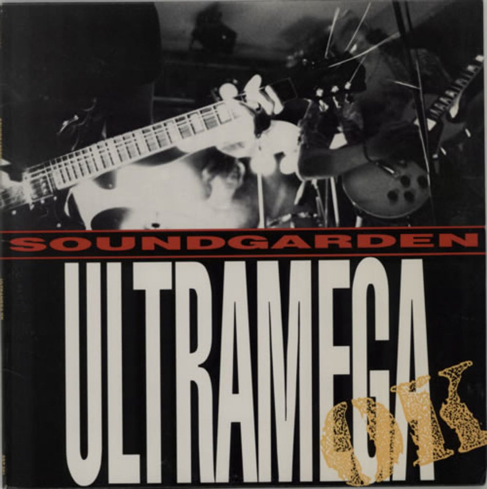 Soundgarden Ultramega O.K. - Black Vinyl US vinyl LP album (LP record) SST201