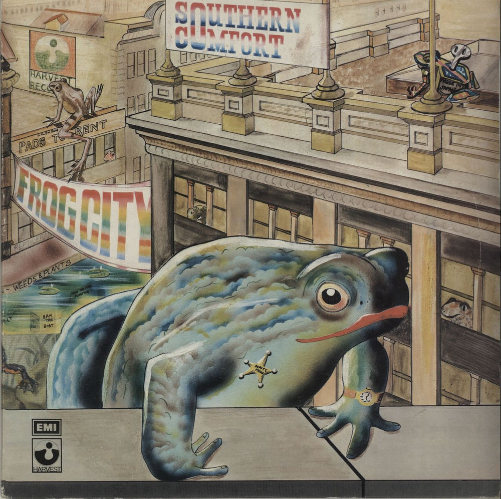 Southern Comfort Frog City UK vinyl LP album (LP record) SHSP4012