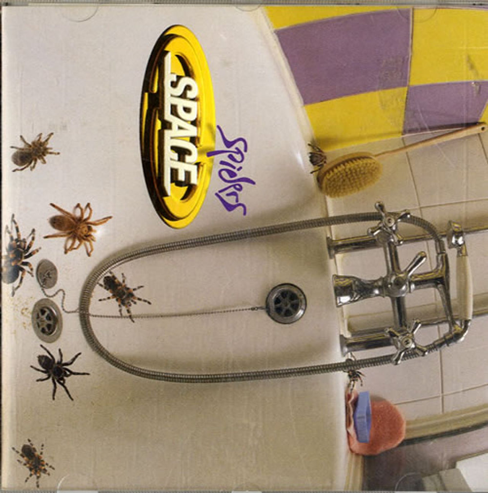 Space (90s) Spiders UK CD album (CDLP) GUTCD1