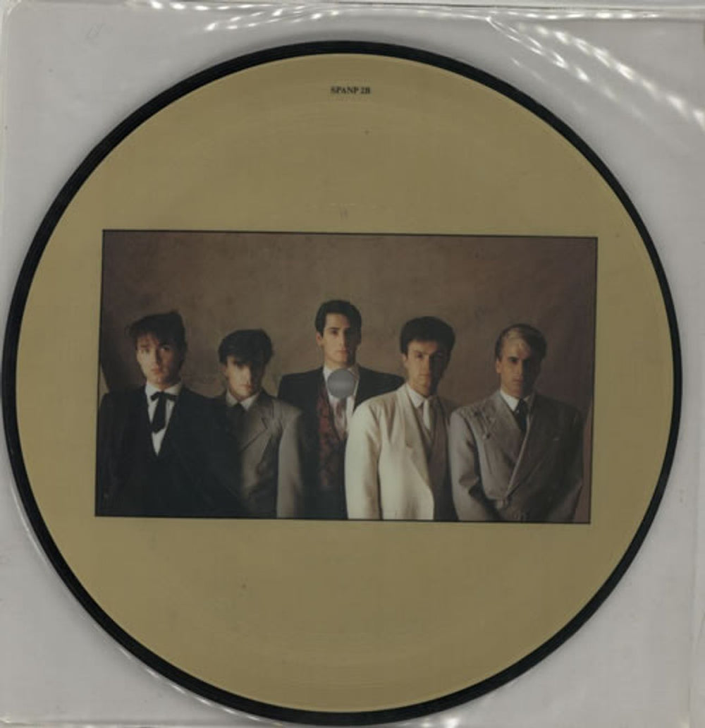 Spandau Ballet Gold UK 7" vinyl picture disc (7 inch picture disc single) SPANP2