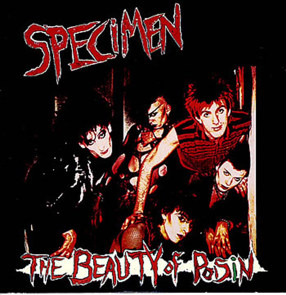 Specimen The Beauty Of Poisin UK 12" vinyl single (12 inch record / Maxi-single) LONX40