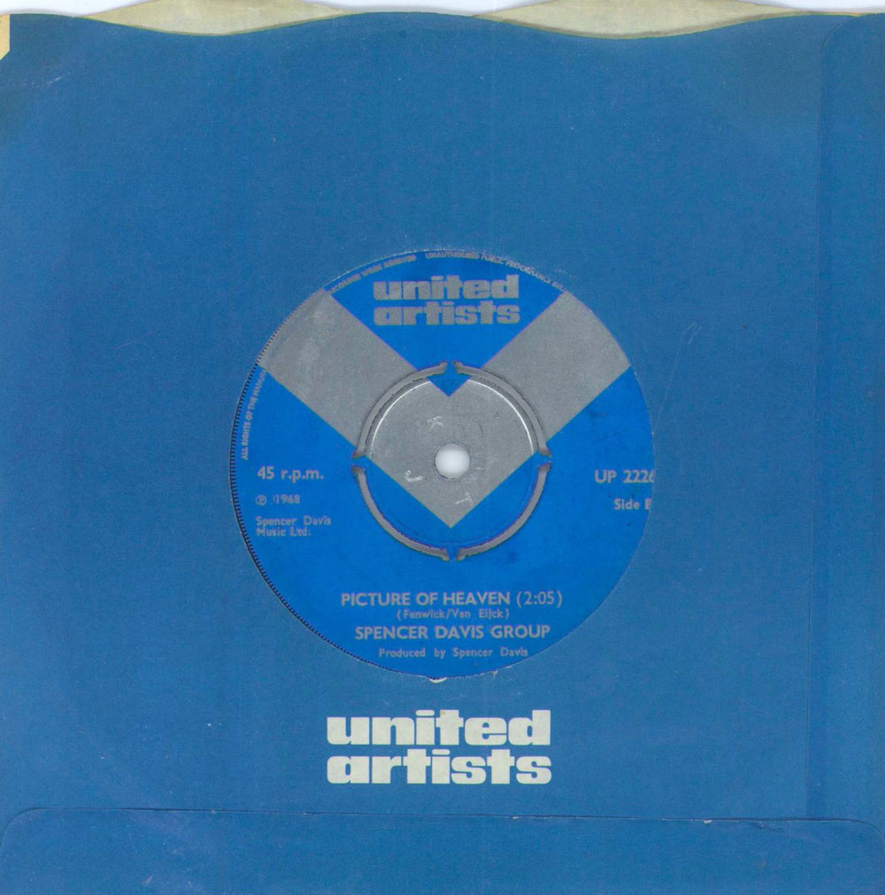 Spencer Davis Group Short Change - 4pr UK 7" vinyl single (7 inch record / 45)