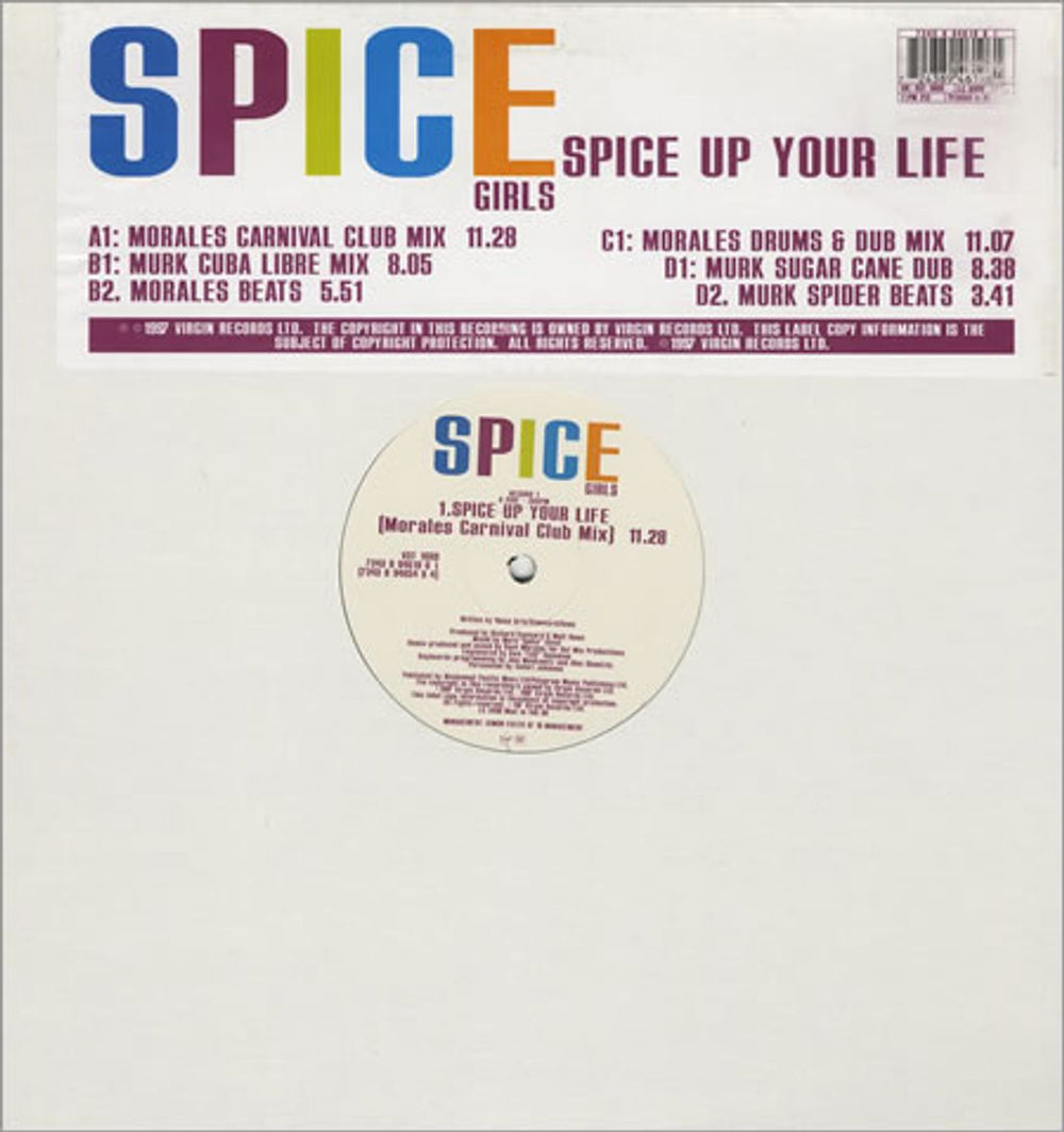 Spice Girls Spice Up Your Life - Double Pack UK 12" vinyl single (12 inch record / Maxi-single) VST1660