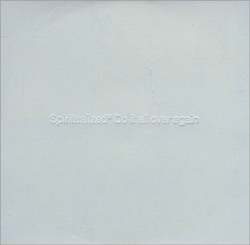 Spiritualized Do It All Over Again UK Promo CD single (CD5 / 5") OPM004PROMO