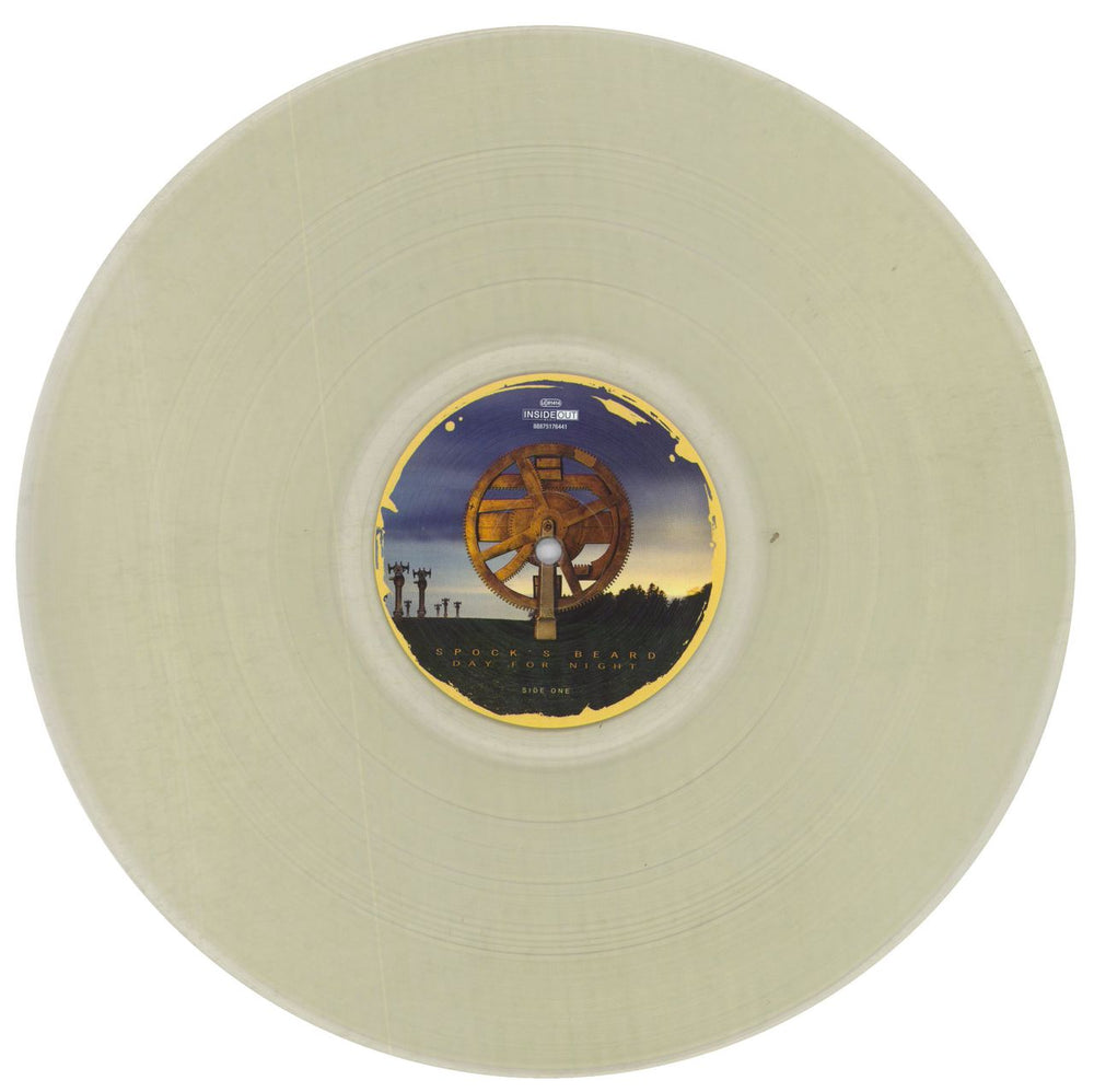 Spock's Beard Day For Night - 180gm Clear Vinyl + CD UK 2-LP vinyl record set (Double LP Album) SPQ2LDA831621