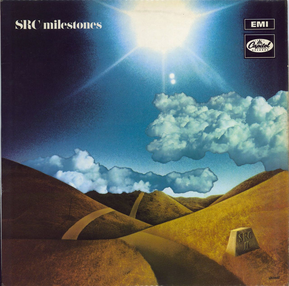 SRC Milestones UK vinyl LP album (LP record) E-ST134