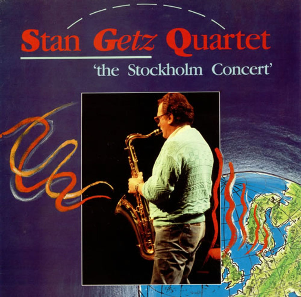 Stan Getz The Stockholm Concert UK vinyl LP album (LP record) SNTF1019