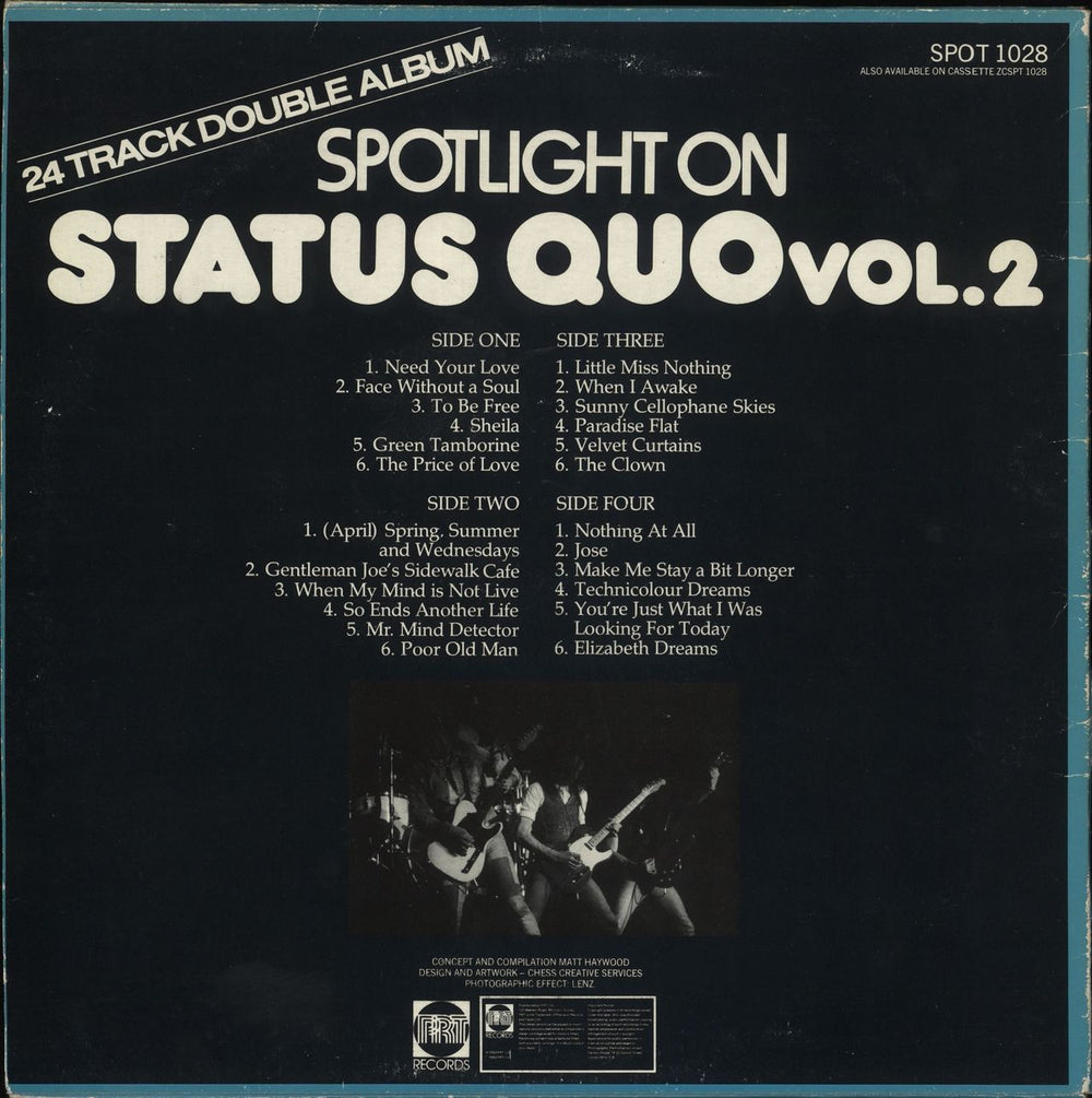 Status Quo Spotlight On Status Quo Vol. 2 UK 2-LP vinyl record set (Double LP Album)