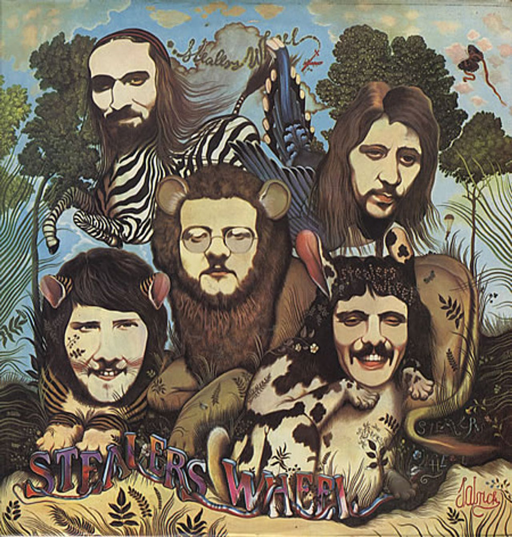 Stealers Wheel Stealers Wheel - 1st UK vinyl LP album (LP record) AMLS68121