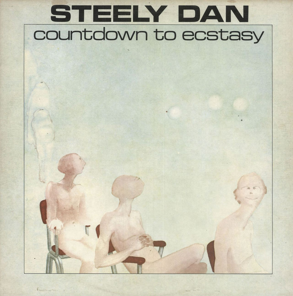 Steely Dan Countdown To Ecstasy - Textured P/S UK vinyl LP album (LP record) ABCL5034