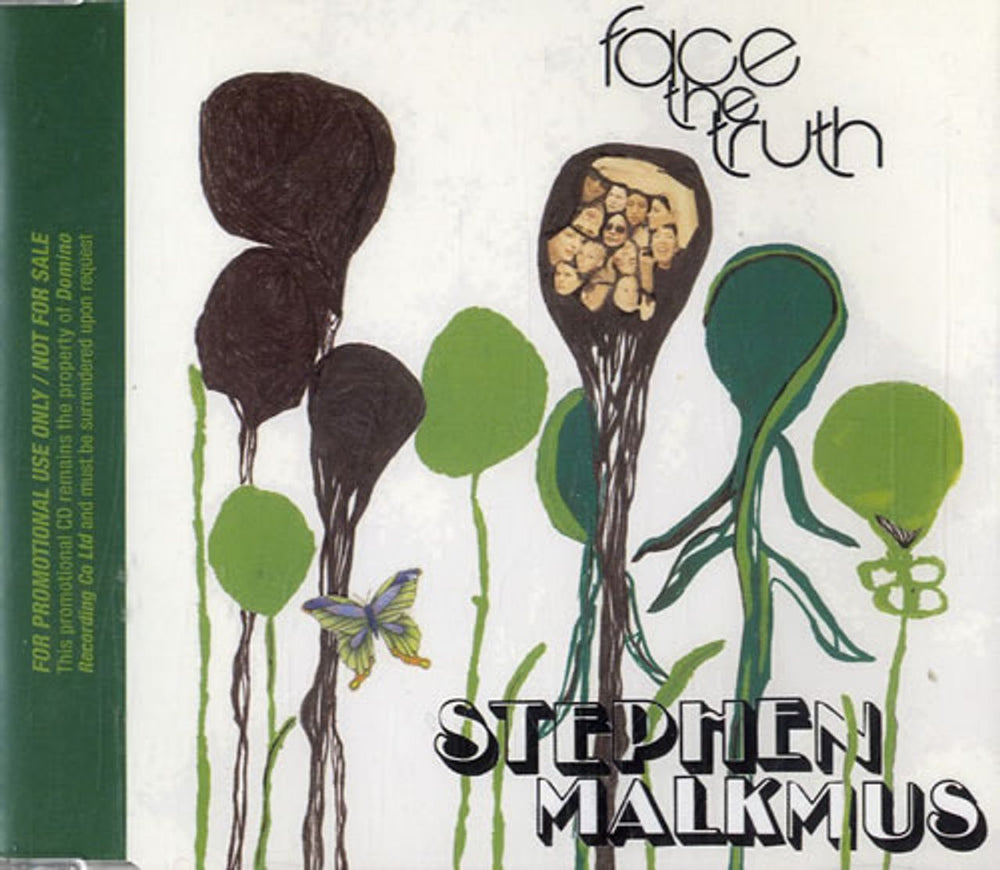 Stephen Malkmus Face The Truth UK Promo CD album (CDLP) WIGCD156P