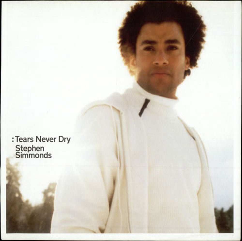 Stephen Simmonds Tears Never Dry UK Promo 12" vinyl single (12 inch record / Maxi-single) 12RHYDJ14