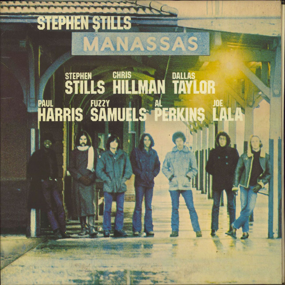 Stephen Stills Manassas French 2-LP vinyl record set (Double LP Album) 60021