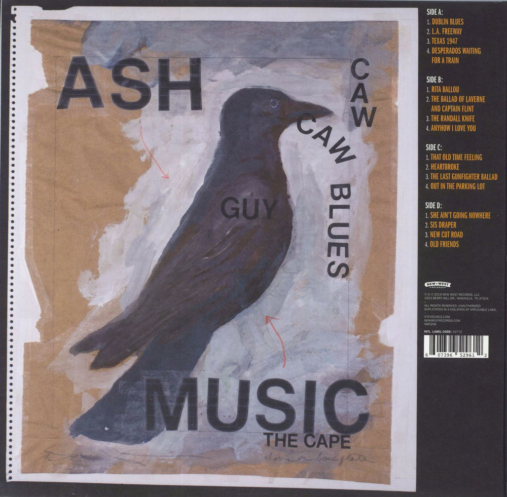 Steve Earle Guy US 2-LP vinyl record set (Double LP Album) 607396529612