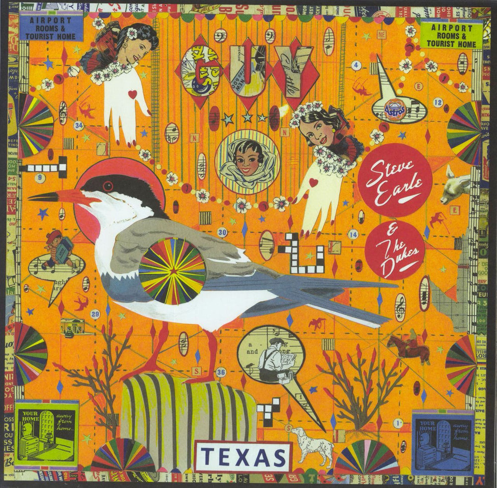 Steve Earle Guy US 2-LP vinyl record set (Double LP Album) NW5296