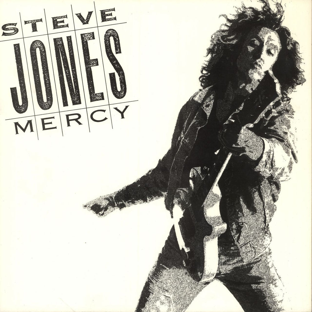 Steve Jones Mercy UK vinyl LP album (LP record) MCF3384