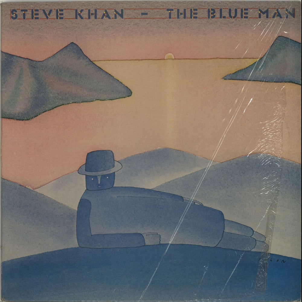 Steve Khan The Blue Man UK vinyl LP album (LP record) CBS83146