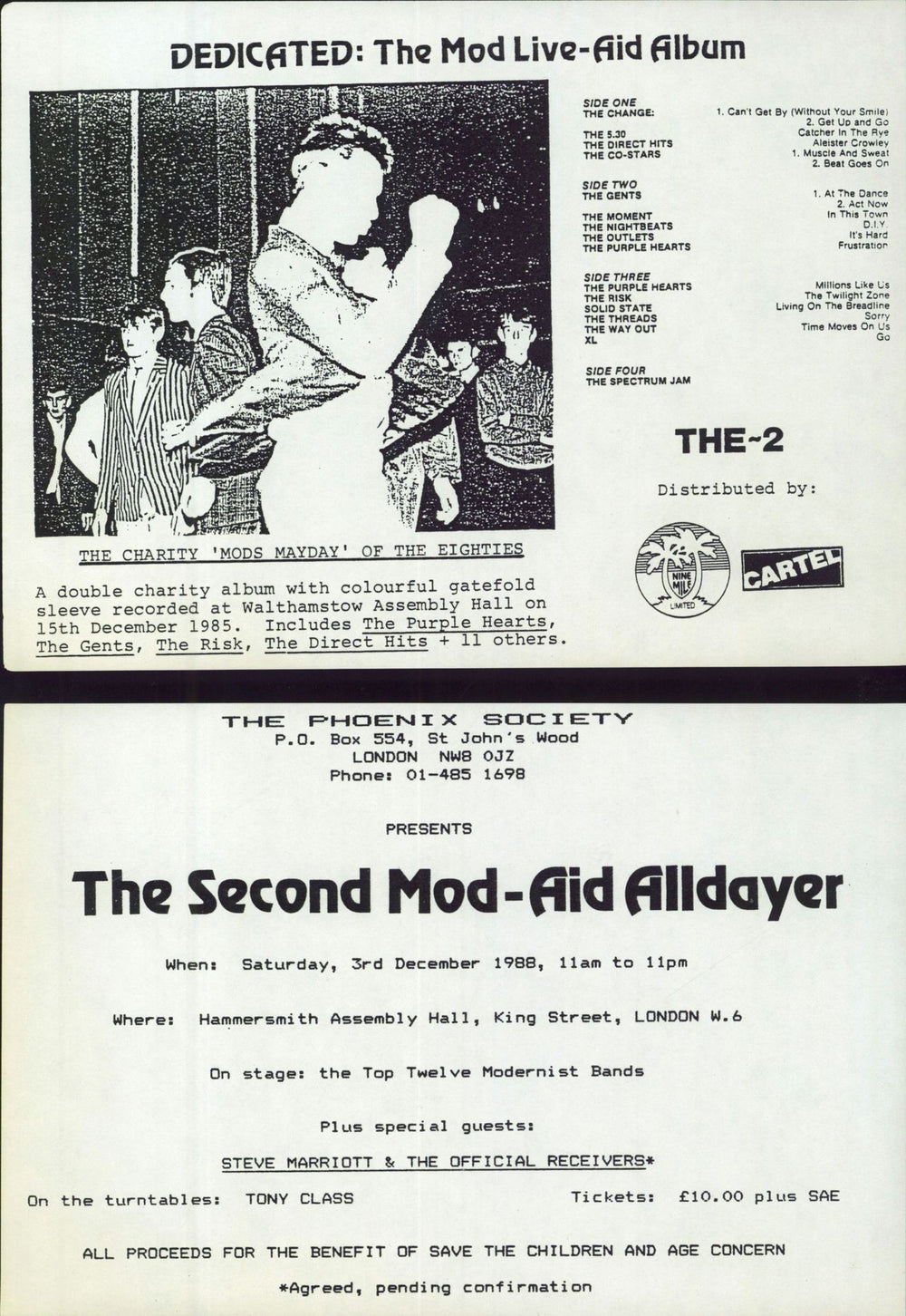 Steve Marriott All Or Nothing + 7" & Flyers UK 12" vinyl single (12 inch record / Maxi-single) 1985