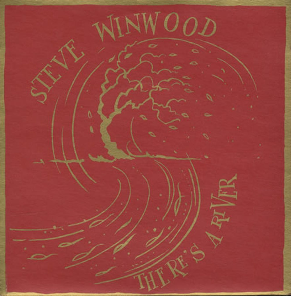 Steve Winwood There's A River UK 7" vinyl single (7 inch record / 45) WIP6747