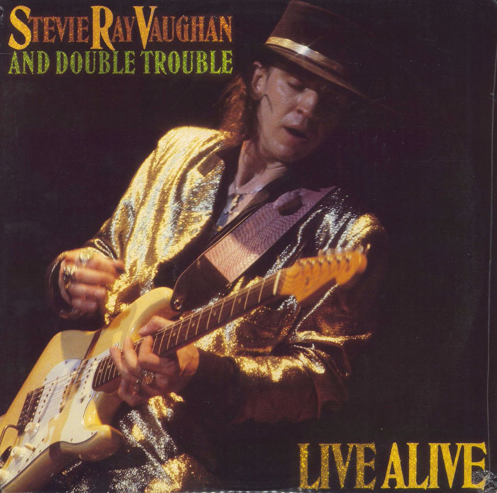 Stevie Ray Vaughan Live Alive - Sealed US 2-LP vinyl record set (Double LP Album) E240511