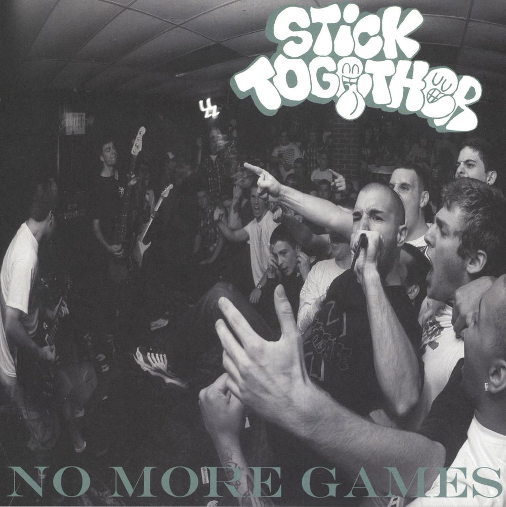 Stick Together No More Games - White Vinyl US 7" vinyl single (7 inch record / 45) BTB-002