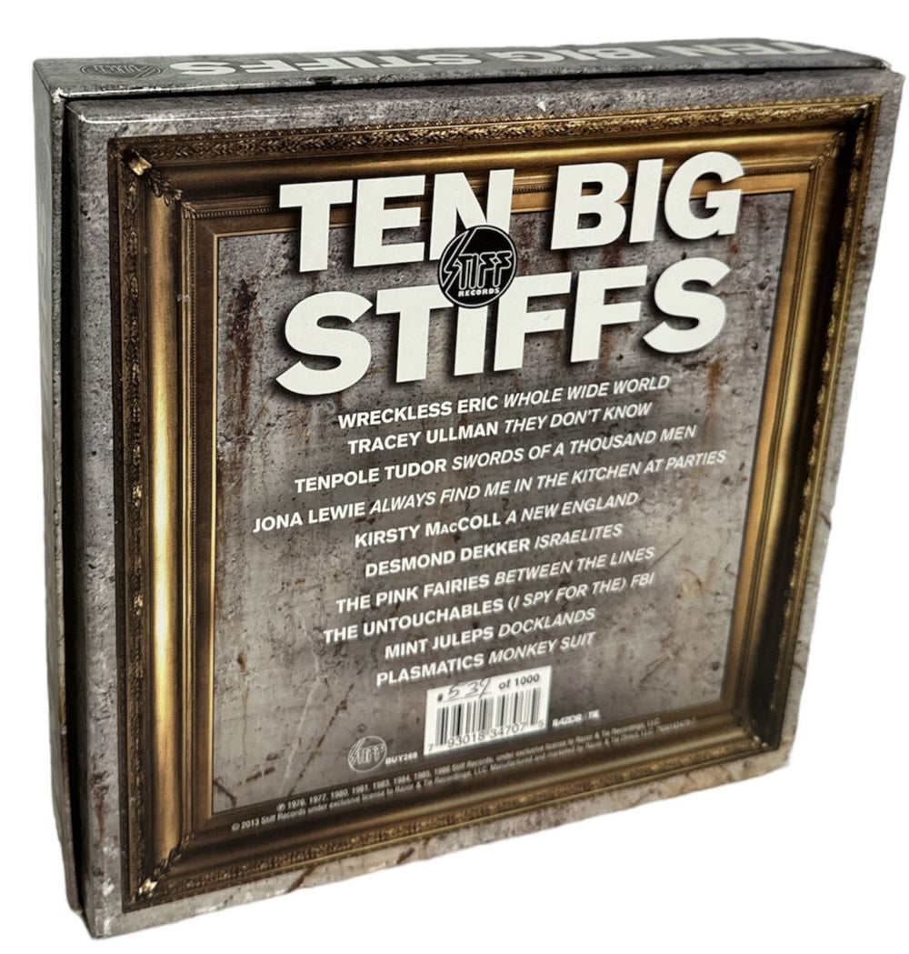 Stiff Records Ten Big Stiffs - RSD - Numbered US 7" single box set 793018347075