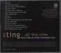 Sting All This Time US Promo CD album (CDLP) STICDAL200948