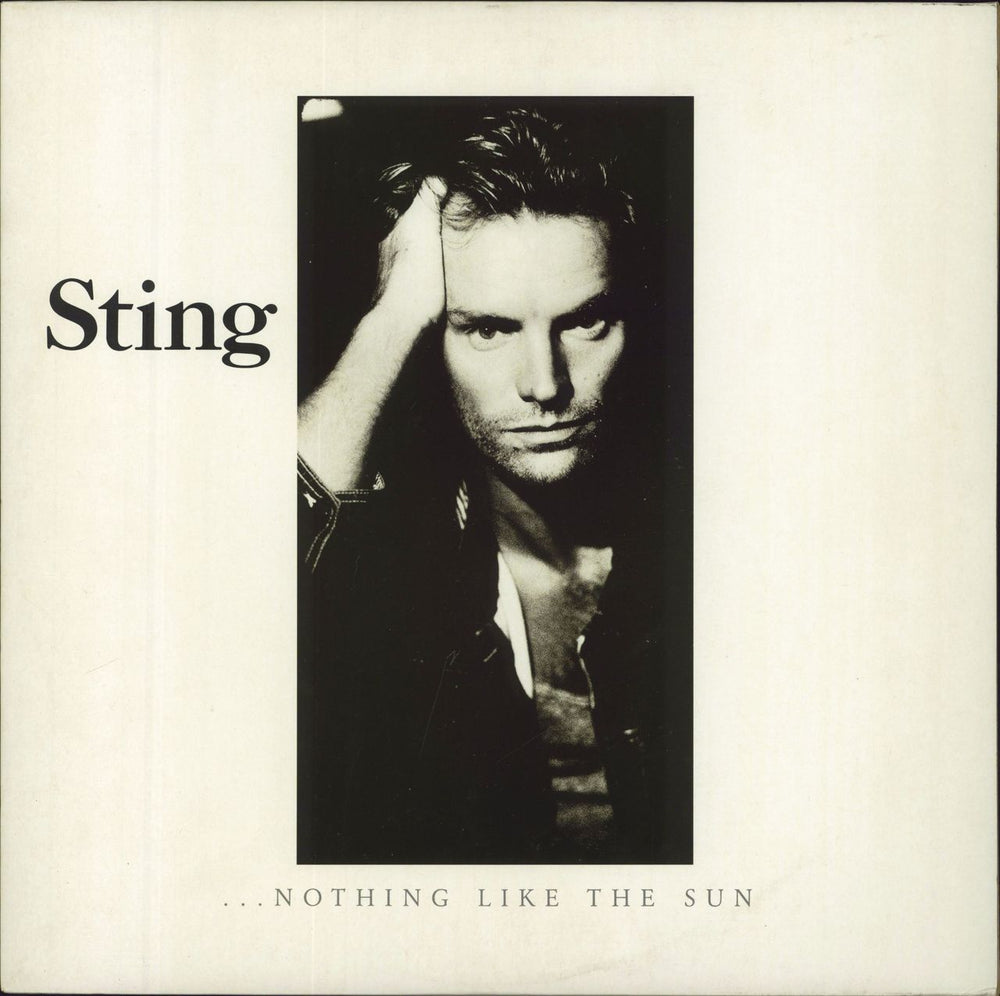 Sting Nothing Like The Sun - Complete German 2-LP vinyl record set (Double LP Album) 393912-1