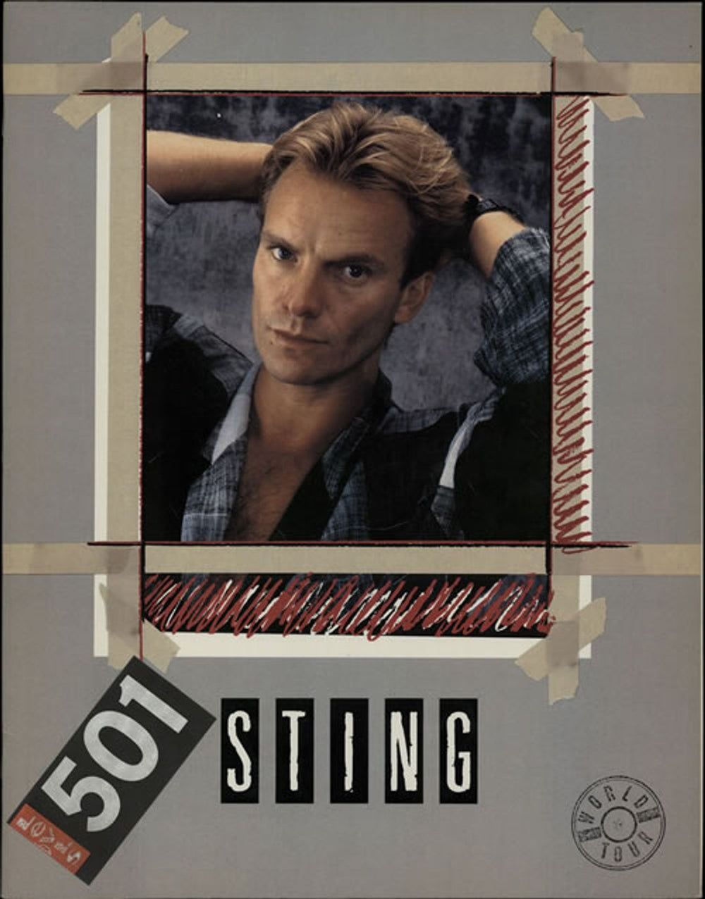 Sting World Tour US tour programme TOUR PROGRAMME