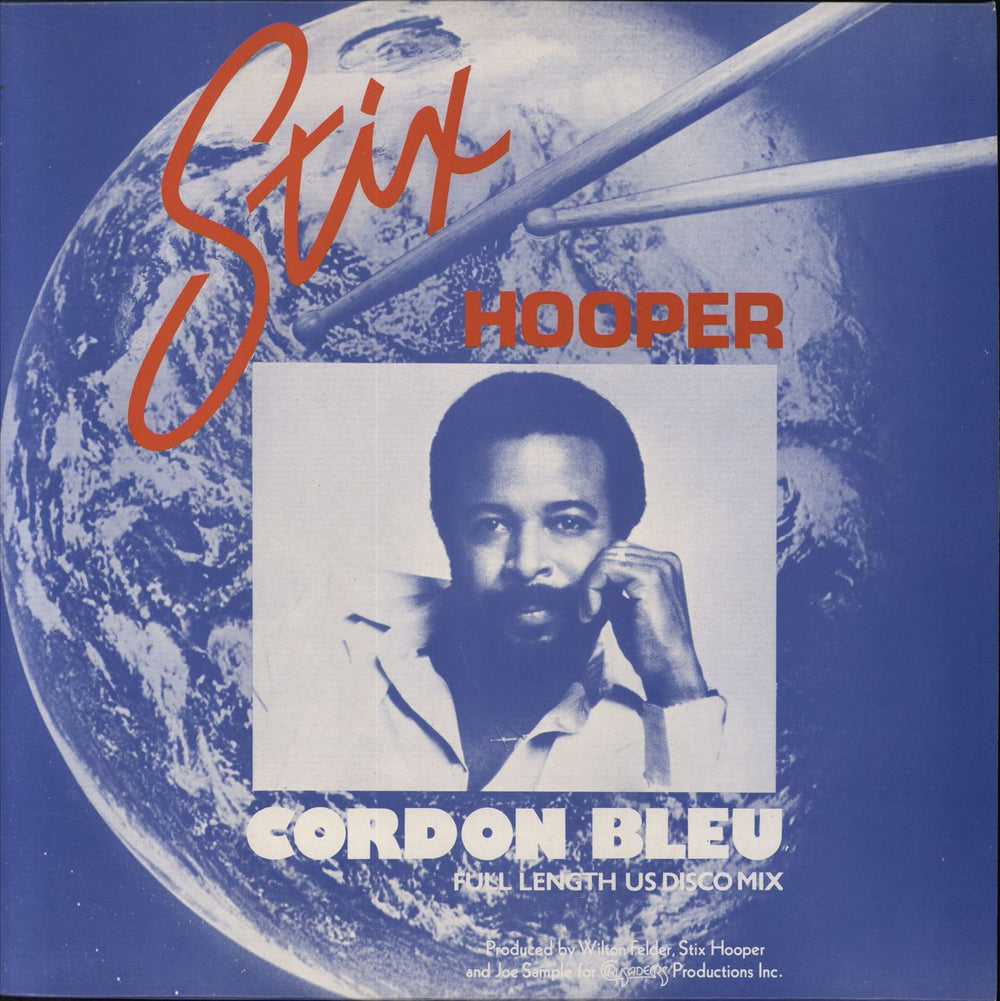 Stix Hooper Corden Bleu + p/s UK 12" vinyl single (12 inch record / Maxi-single) MCAT536