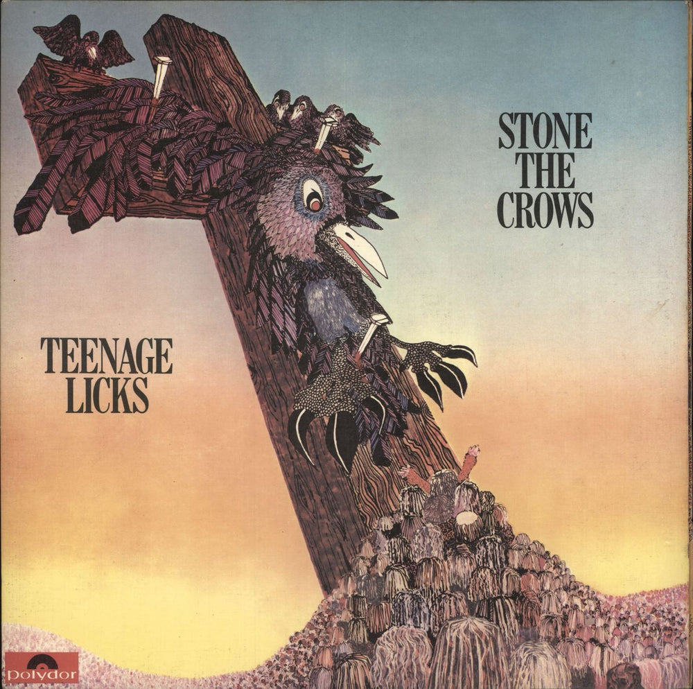 Stone The Crows Teenage Licks UK vinyl LP album (LP record) 2425071