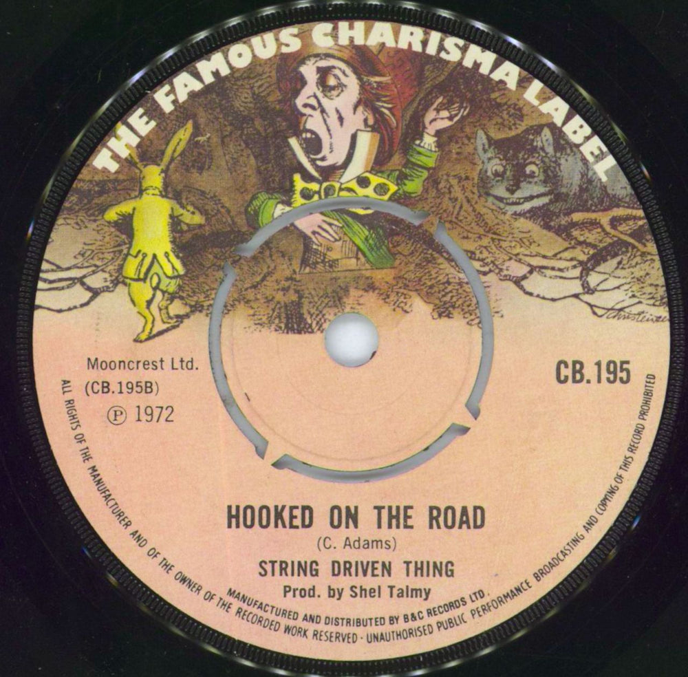 String Driven Thing Eddie UK 7" vinyl single (7 inch record / 45) GVD07ED806051