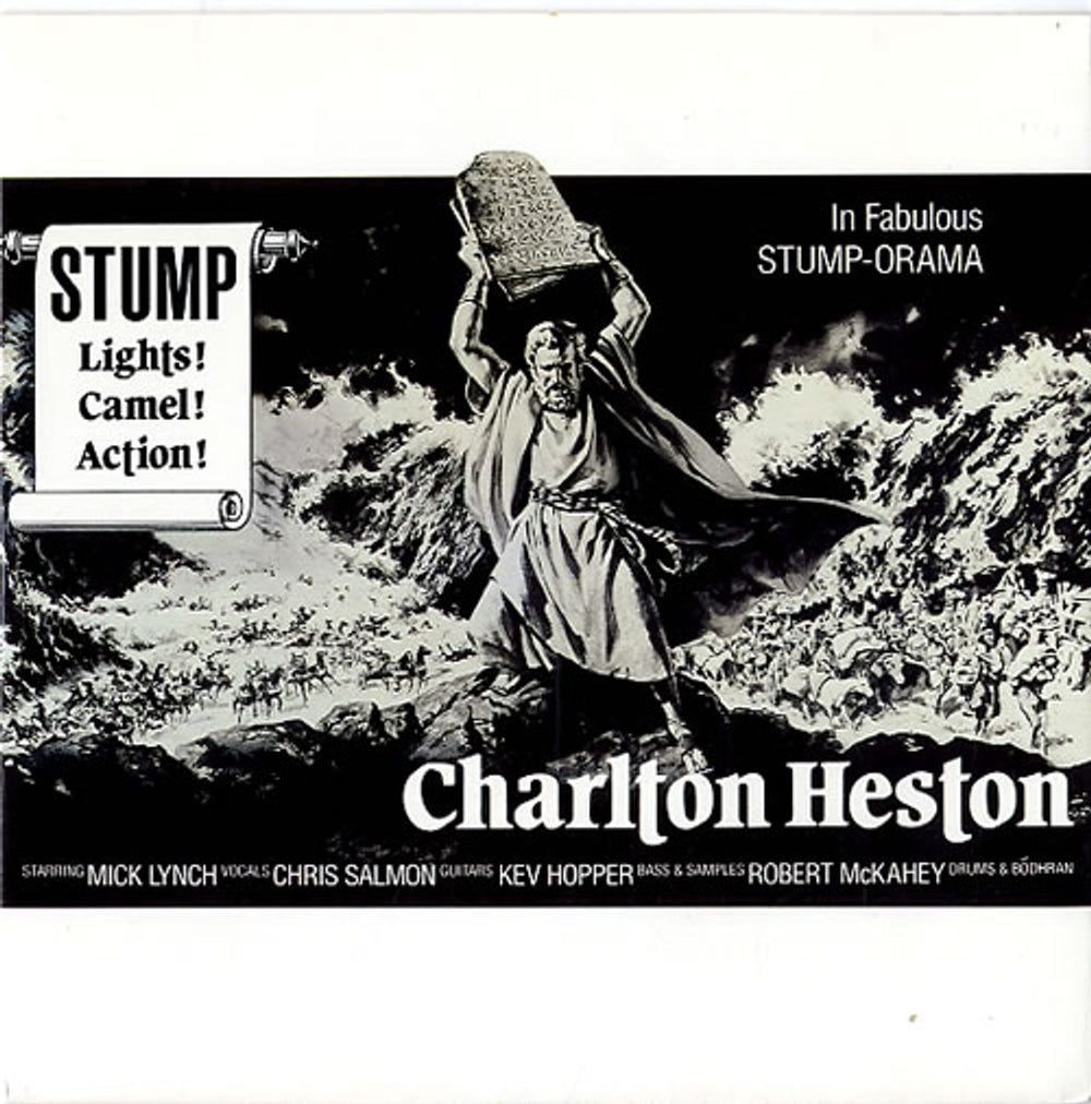 Stump Charlton Heston UK 7" vinyl single (7 inch record / 45) ENY614