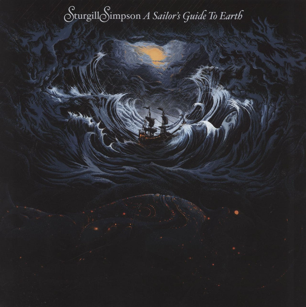 Sturgill Simpson A Sailor's Guide To Earth - 180gm + CD UK vinyl LP album (LP record) 7567-86682-9