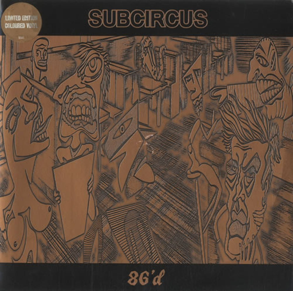 Subcircus 86'd  UK 7" vinyl single (7 inch record / 45) ECS43